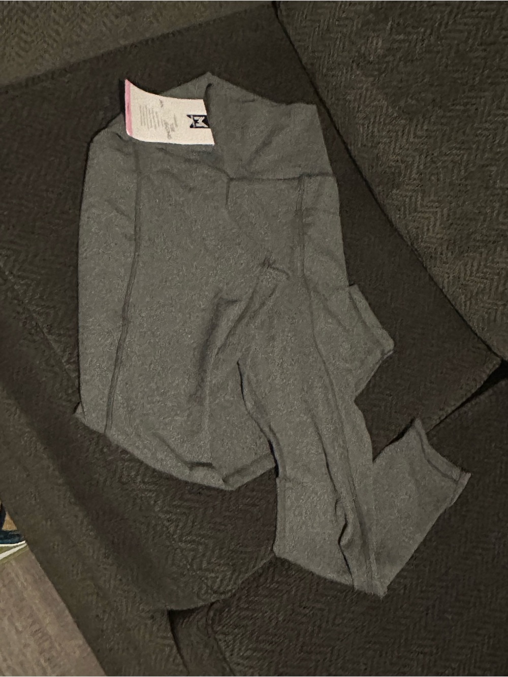 Women's Gray Active Leggings Capris - Comfortable Stretch Fit